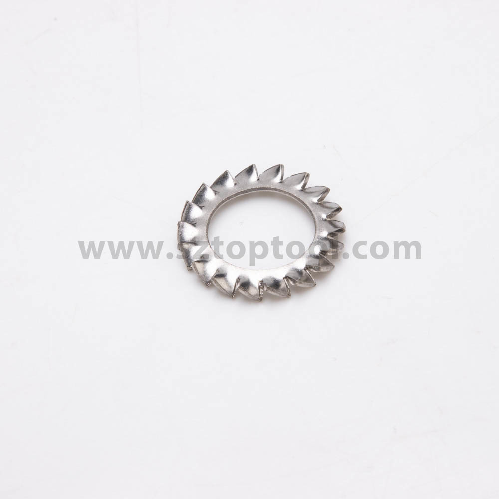 Quality 304 316 Ext Tooth Lock Washer Din6798A Serrated Lock Washers for sale