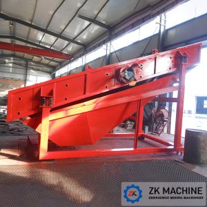Quality Linear Vibrating Screen Machine High Classification Precision Reliable Performance for sale