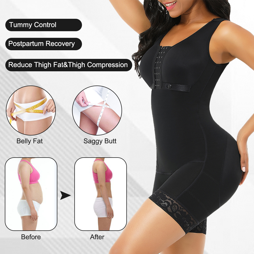 3D Embroidery Colombian Reductive Girdles Latex Full Body Shaper Waist Trainer Corset