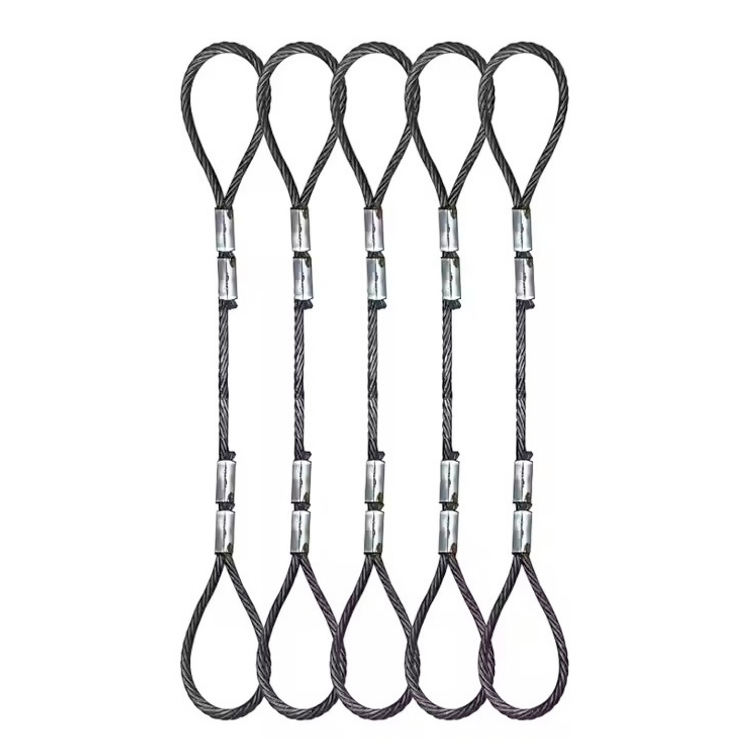 Quality Galvanized Steel Wire Rope Sling with Thimble Ends for sale