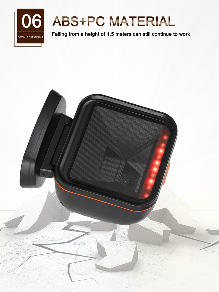 High Performance 1D 2D Hands Free Scan Qr Bar Code Reader Desktop Presentation Barcode Scanner