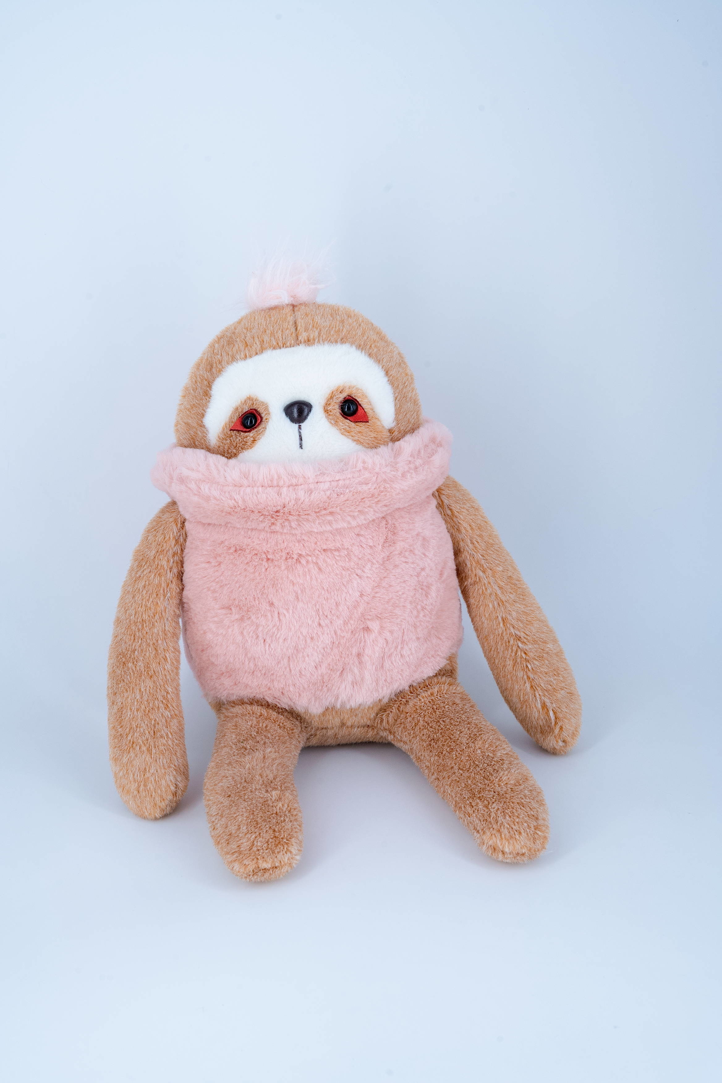 Unzipped Plush Sloth Animal Toy Suitable For Hugging Low MOQ Home Decoration
