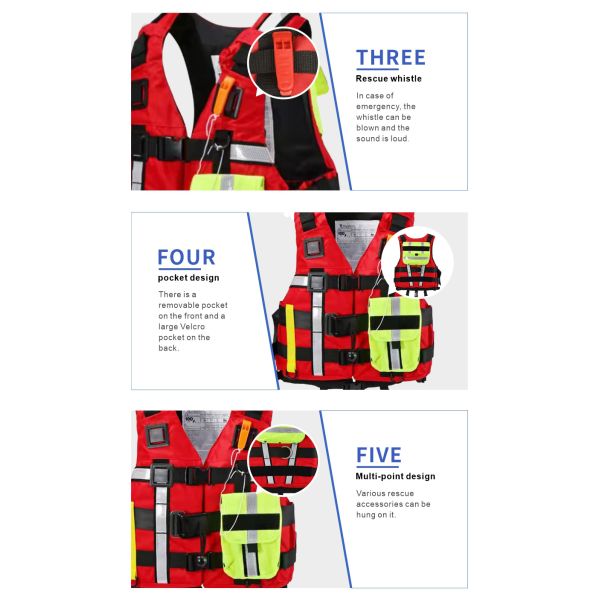 AGJ 059 High-density Oxford cloth Recure Life Jacket