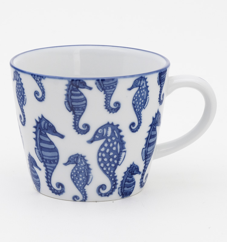 Custom luxury blanks 9oz ceramic simple sublimation mug coffee cup for gifts