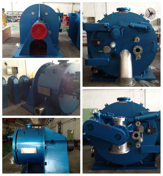 PLC Programmable Solid Liquid Centrifugal Separator For Small Granularity