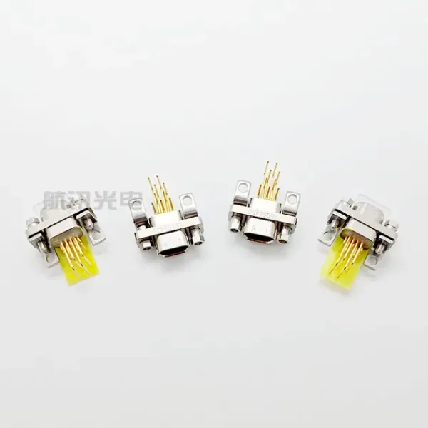 J30j Rectangular Connector J30j-9zkw Curved Needle Aviation 9-Core.