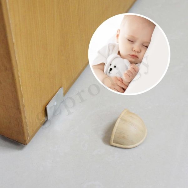 Prodigy Multipurpose ABS Plastic Door Wedge Nontoxic Plastic Door Stopper Magnet