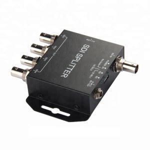 Quality 1080P 1 Input 4 Output SDI Splitter Plug And Play Distribution Amplifier Output SDI X 4 for sale