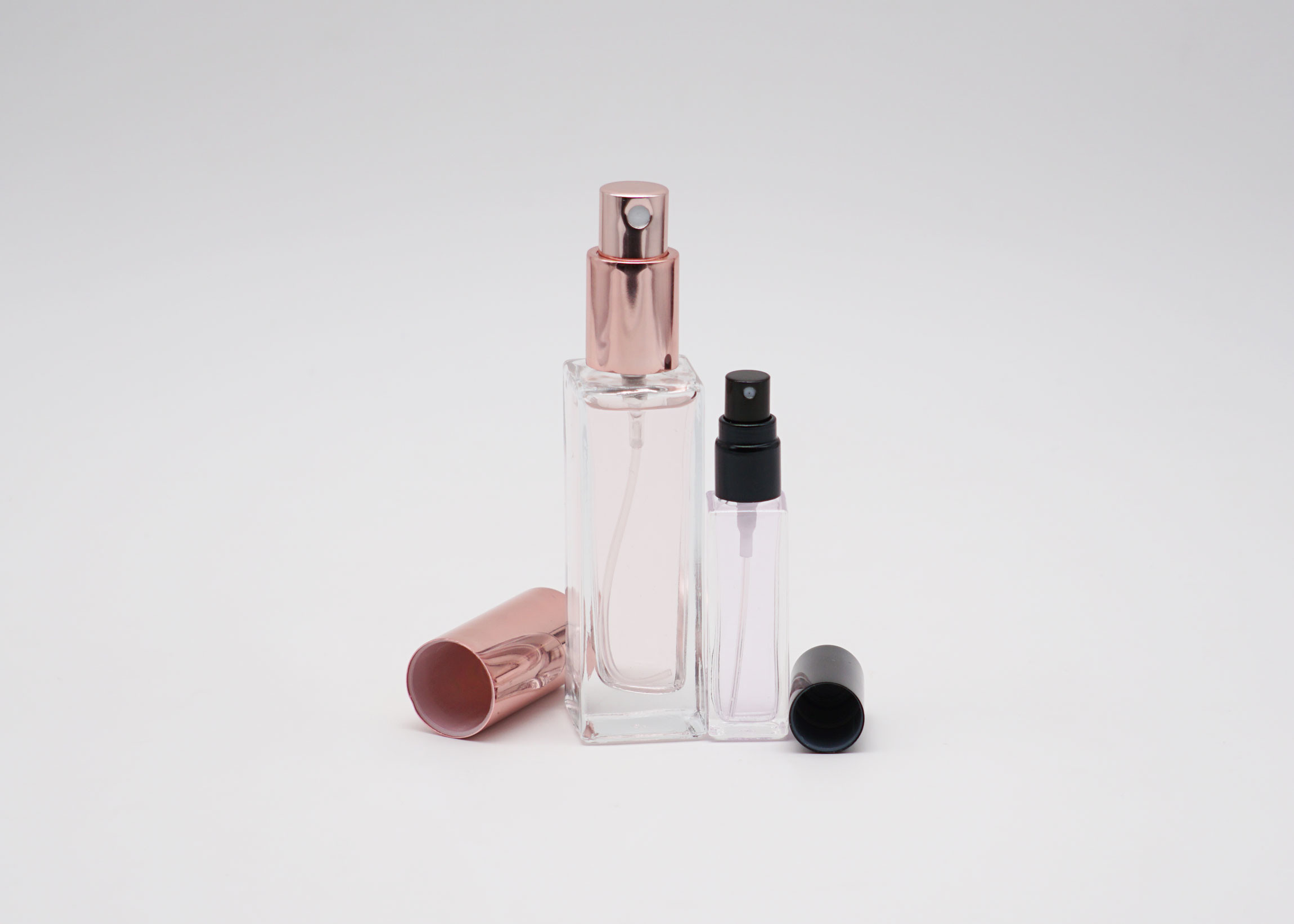 Recyclable 10ml Cologne Tester Bottles Pump Sprayer