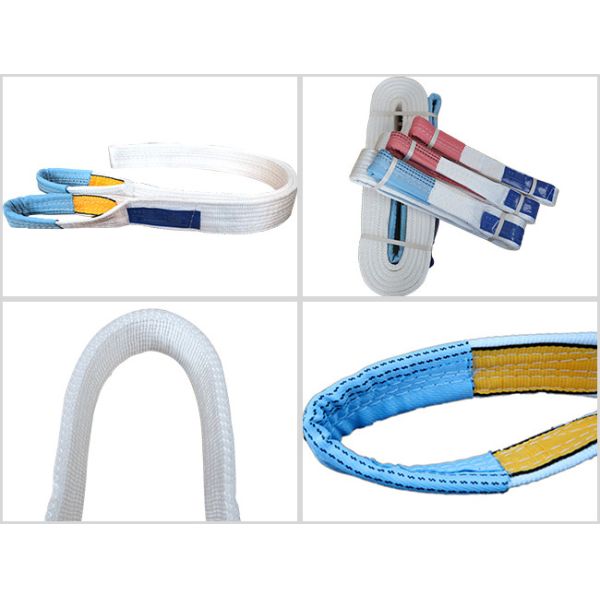 Strong Tensile Strength 3 Ton 5 Ton Lifting Endless High Tenacity Polyester Webbing Sling Belt