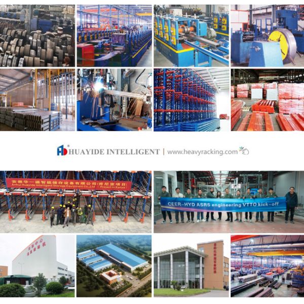 Four-Way Shuttle Pallet ASRS Cold Storage Warehouse Automatic Storage and Retrieval System Pallet Runner Racking
