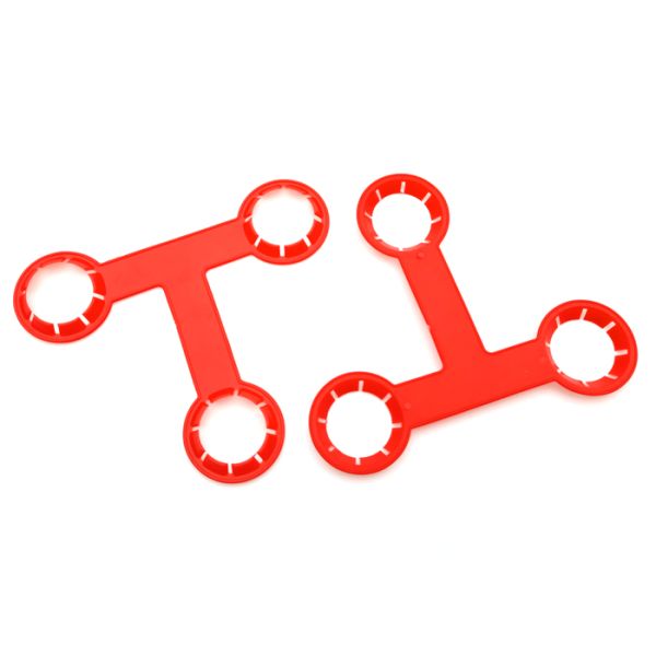 RoHs HDPE Plastic Bottle Handles For 28-33mm Bottle Neck Holder