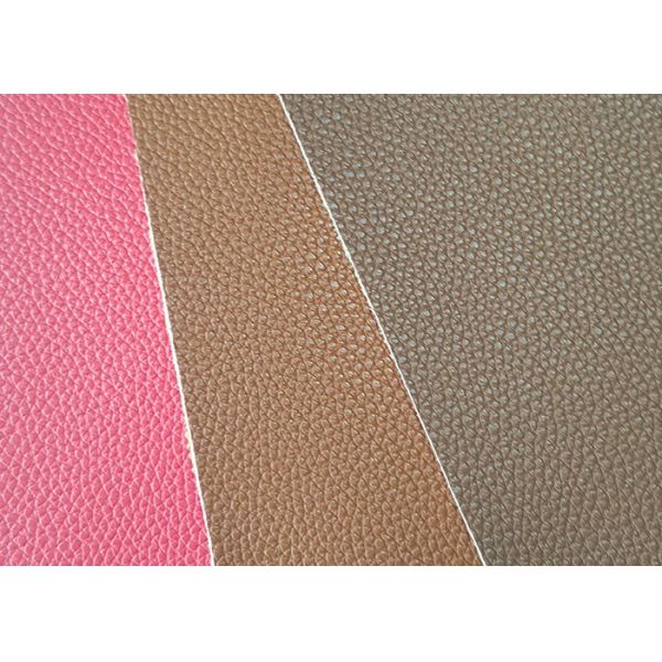 Composite Material Polyurethane Faux Leather Seamlessly Non Woven Backing