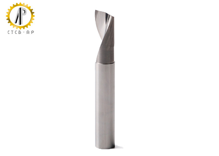 Quality Solid Tungsten Carbide Single Flute End Mill HRC45 for sale