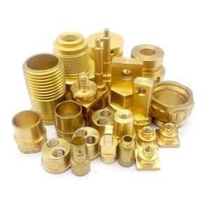 Quality OEM CNC Precision Turned Components Anodized Brass Precision Components for sale