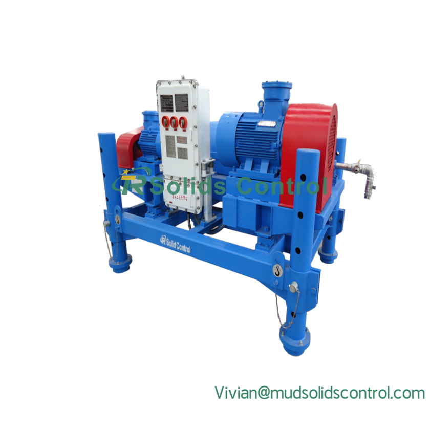 Decanter Centrifuge Advanced Speed Solids Control Technology with 37kW-4p Main Drive and 1250mm Bowl Length