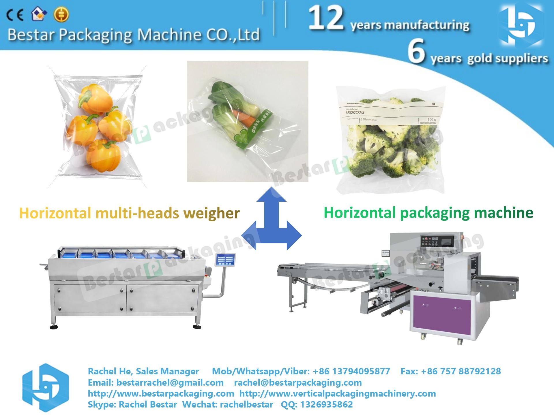 Quality How to pack multiple vegetables with automatic weighing function for sale