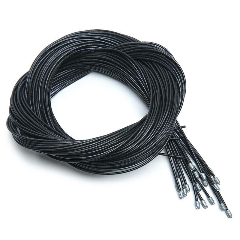 Stainless Steel Wire with Thimble Hanging Wire Kit Apply to String Lights Cable Suspension Kit Hanging Wire