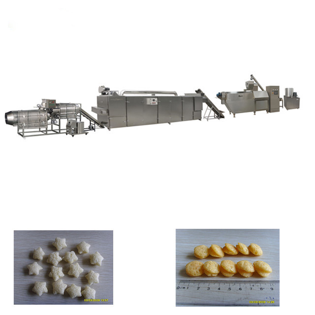 Puff Corn Snacks Extruder Machinery 