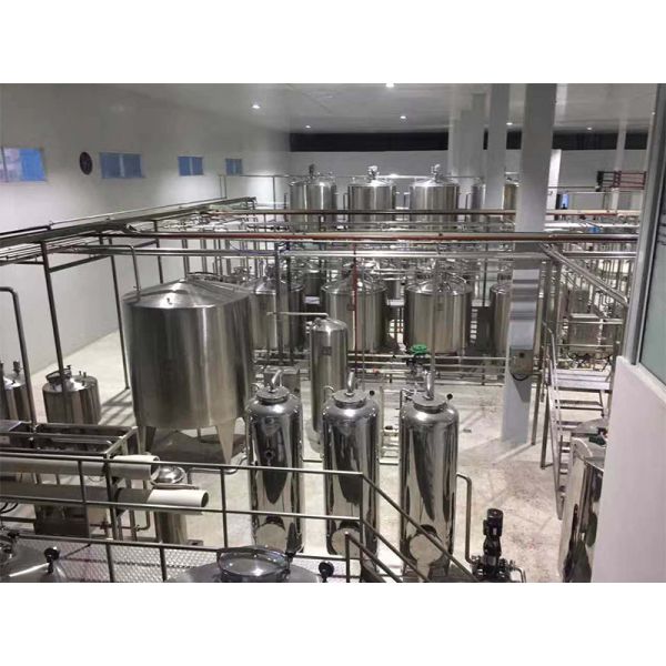 High Quality Coconut Production Plant Complete Coconut Milk Processing Line New Coconue Machine With PLC SUS304/316
