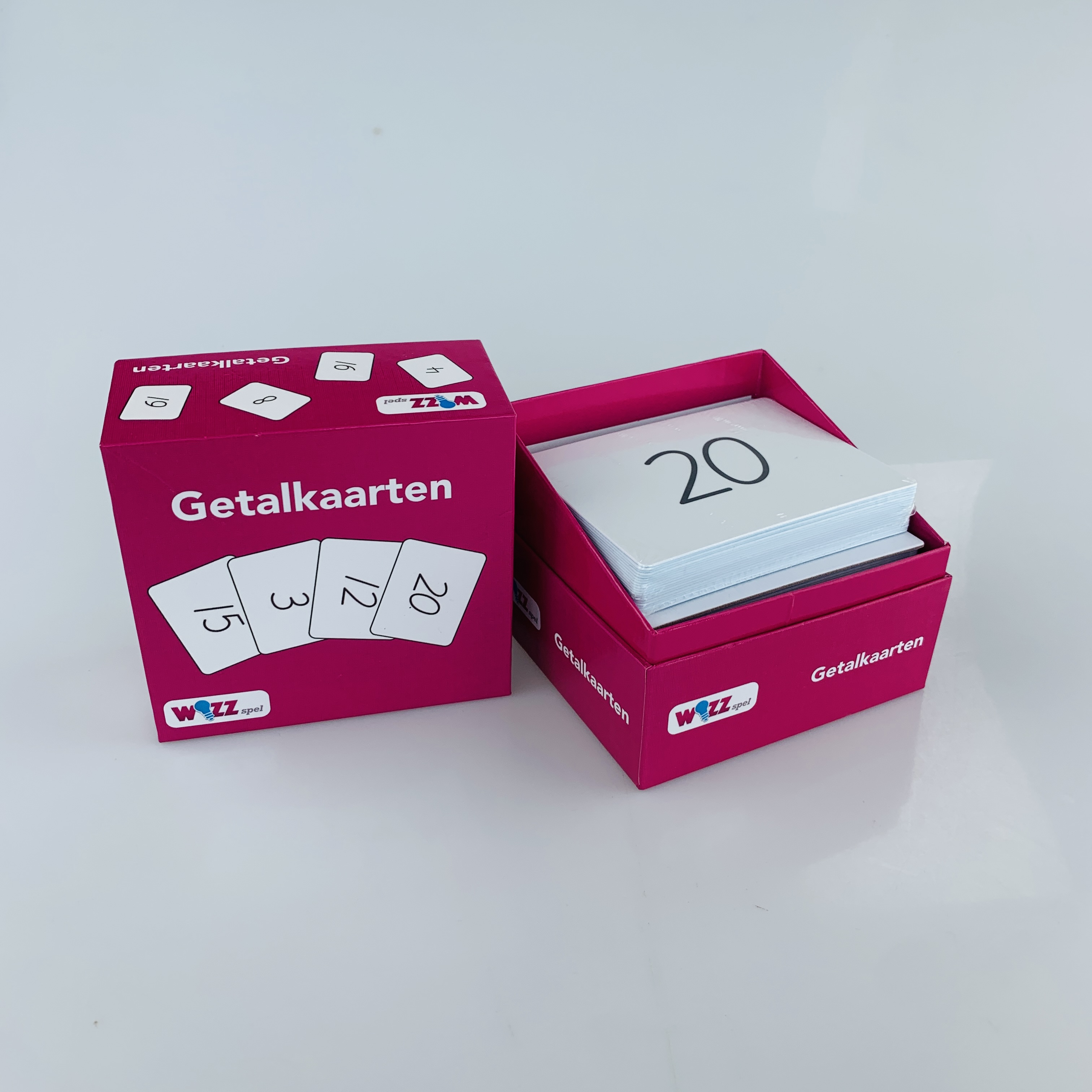 Custom Popular Play Fun Card Game AR Number Flash Cards With Custom Paper Boxes Packaging For Playing Card