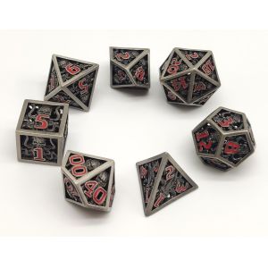 Wear Resistant Resin Polyhedral Dice set Practical For Collection
