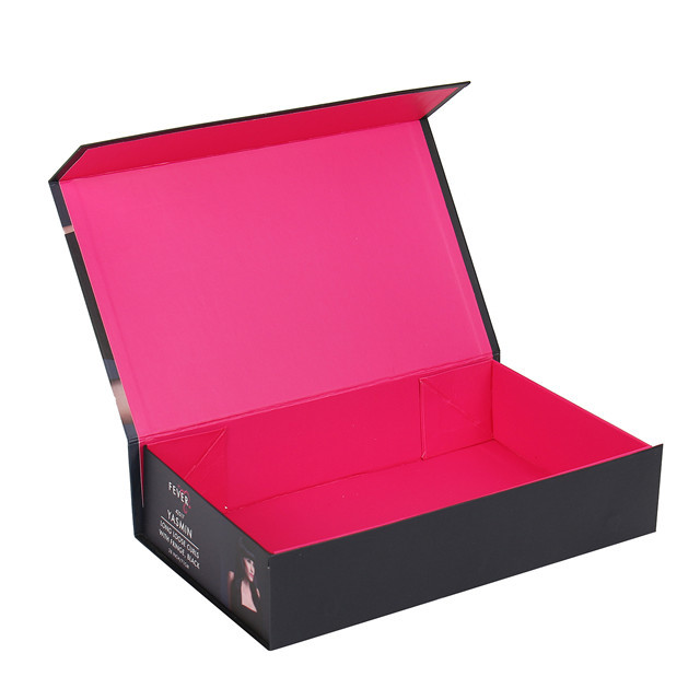 Luxury Custom Print Magnetic Close Paper Cardboard Bundle Wig Extension Hair Packaging Boxes Folding Style