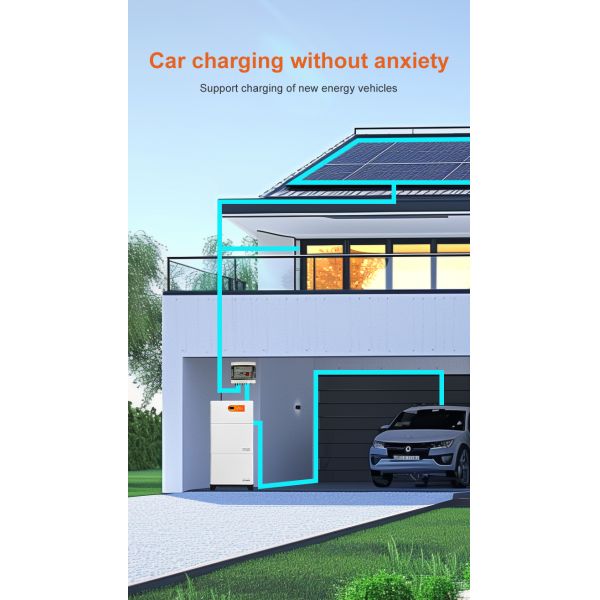 10KW.H battery All In One Vertical StackedSolar Storage System Home Energy Storage All in One Inveter
