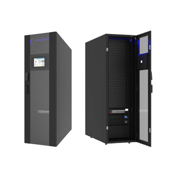 Custom High-Density Single Cabinet Hosting Micro Data Center for Edge Computing