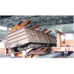 Quality Rapidly Side Rail Car Dumper Wagon Unloading System for sale
