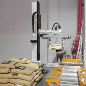 Rotary Arm Stacking And Unpacking Joint Robot Moisture Proof Design Of Grain