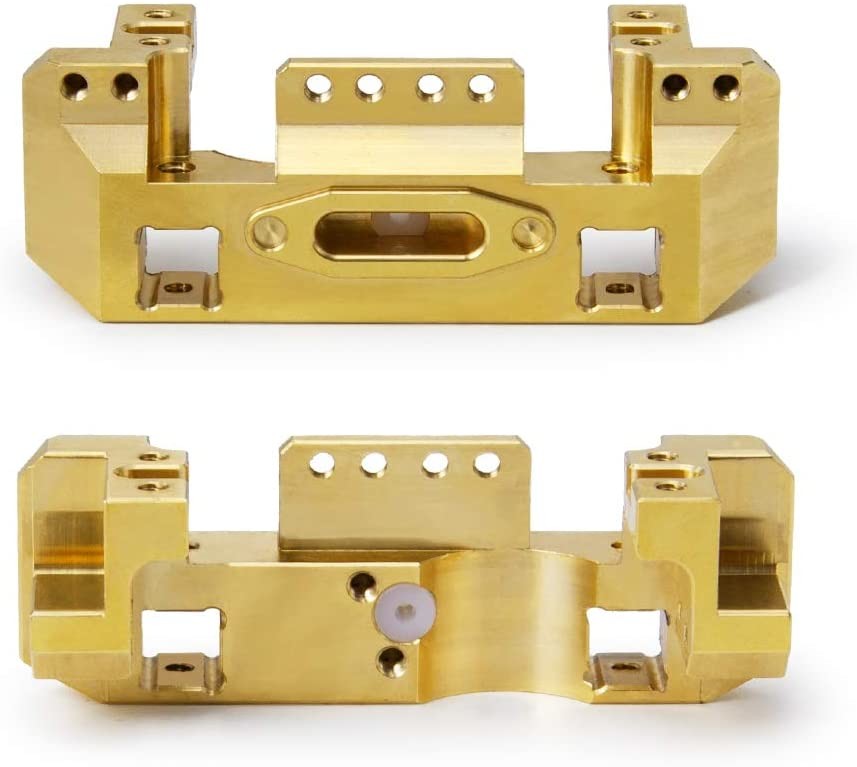 Quality RC Front Bumper Crawler Upgrade Brass HPb58 Precision Turned Components for sale