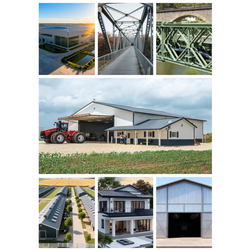 Heavy Steel Structure Steel H Beam For Workshop Steel Structure Bridge Fabrication