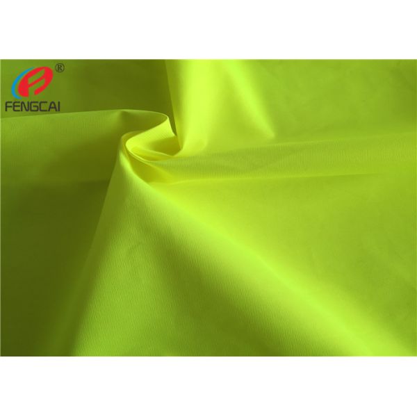 High Visibility Fluorescent Color Fabric Functional Waterproof Fireproof