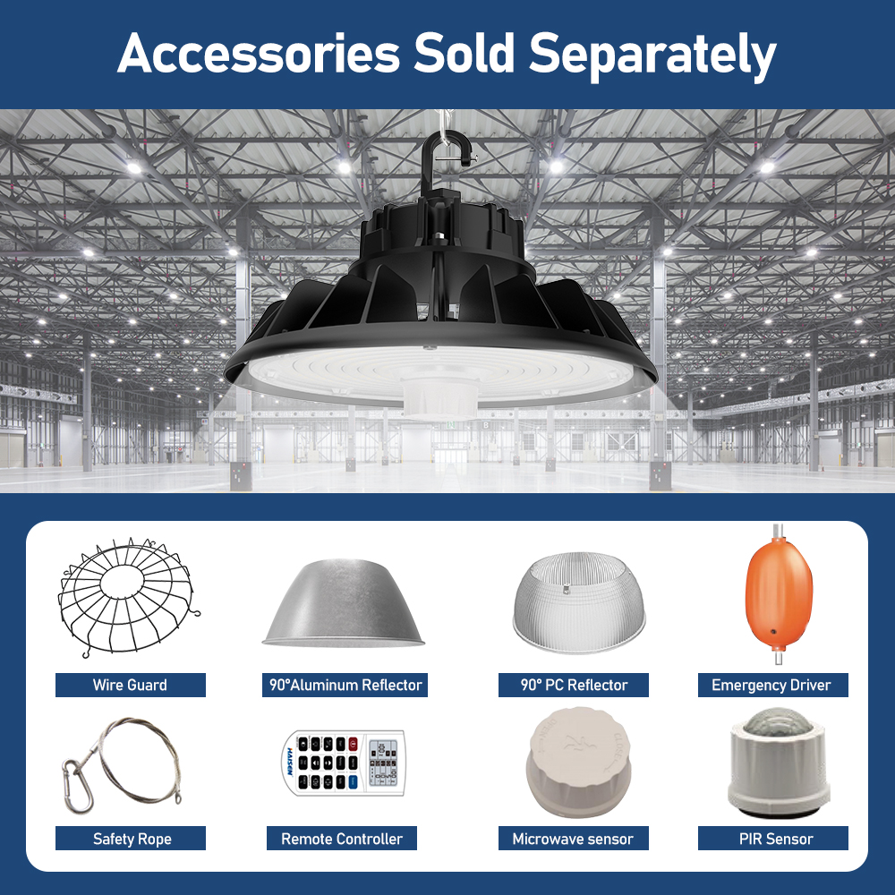 Dimmable 100W-300W IP65 LED High Bay Light for Warehouse