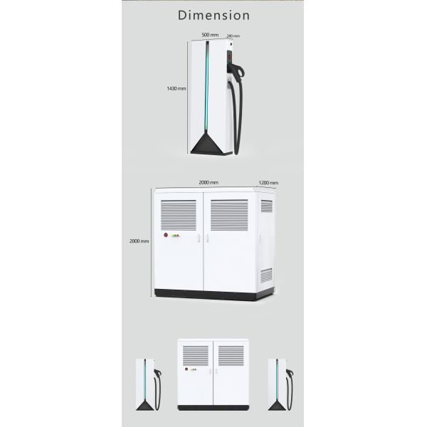 EV Car Charger Ultra Rapid 600 KW DC EV Charger