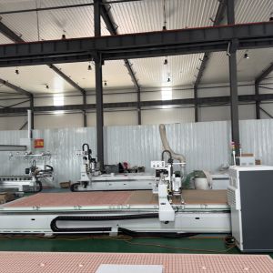 Fully Automatic Dual Station CNC Nesting Machine 60m/Min Speed 3050x1830mm