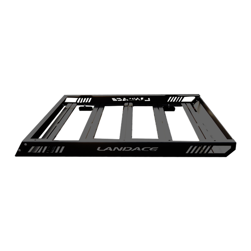 Powder Coating Aluminum Roof Luggage Cargo Carrier for Jeep Wrangler N.W. 37.5KG
