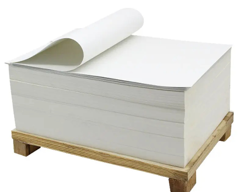 70x100cm 210g PE Coated Glossy Ivory FBB Cardboard Roll for Food Packaging