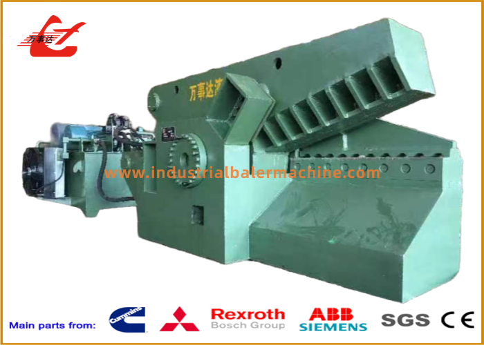 Q43-4000 Crocodile Shear, Nominal Force 4000T, Manual Or PLC Semi-Automatic Operation, Hopper Size 550mm, Power 44kW