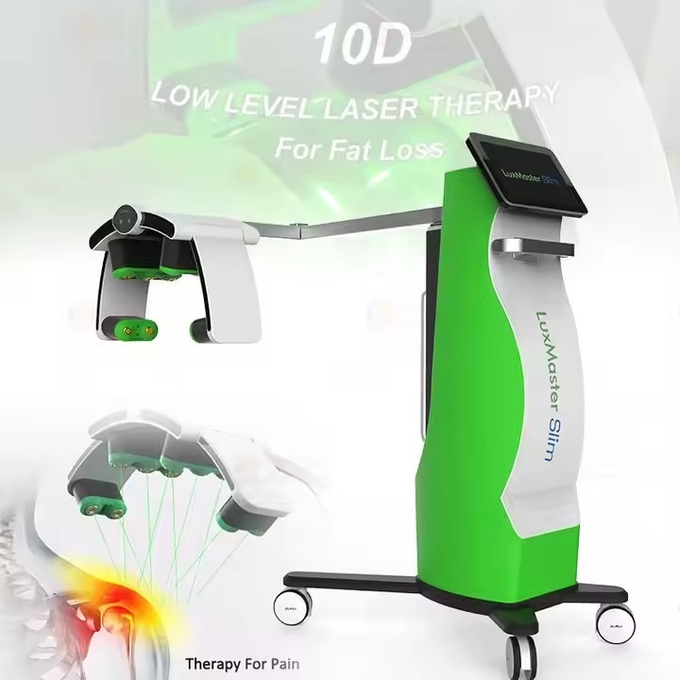 10D Laser Body Shaping Machine Fat Removal High Power 532nm Laser Weight Loss Cold Light