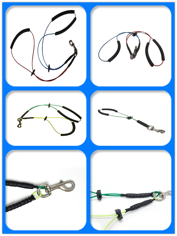 Adjustable Dog Grooming Noose Haunch Holder 19inch Stainless Steel