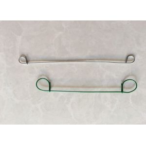 China 550mpa 1.8mm 10 Inch Galvanized Double Loop Wire Ties on sale