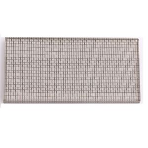 Gold Metallic Mesh Fabric Laminated Glass
