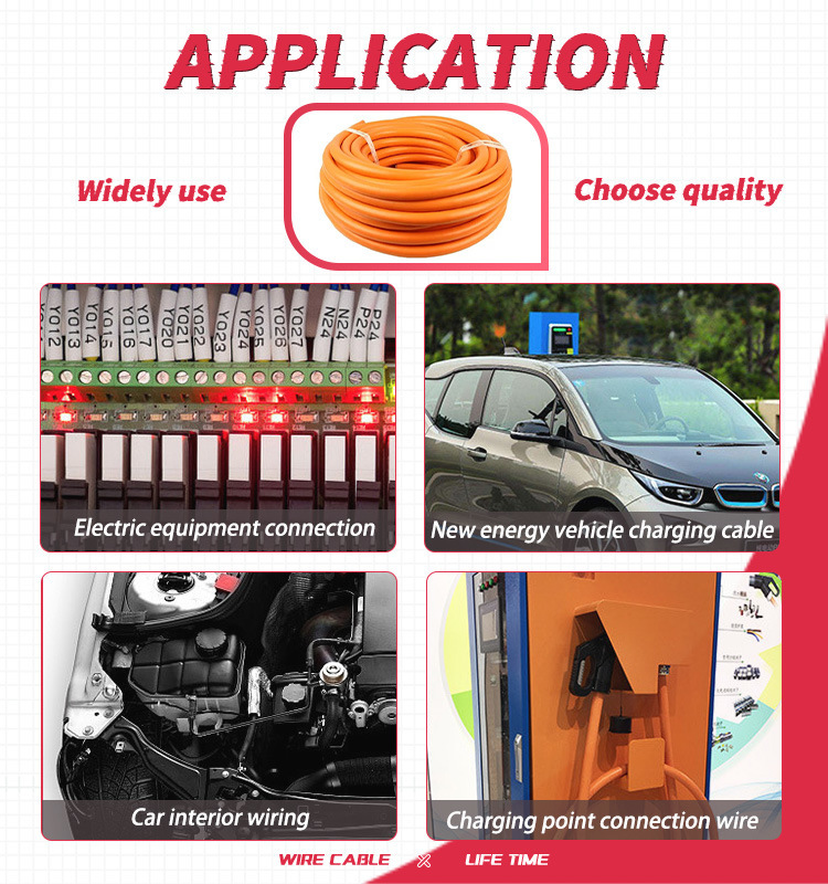 Automotive Cable Assembly Electric Vehicle High Voltage Wiring Cable