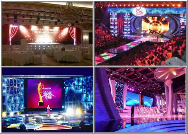 Light Weight Led Video Curtain Rental 12.5 Pixel Pitch SMD3528 Gray Scale 65536