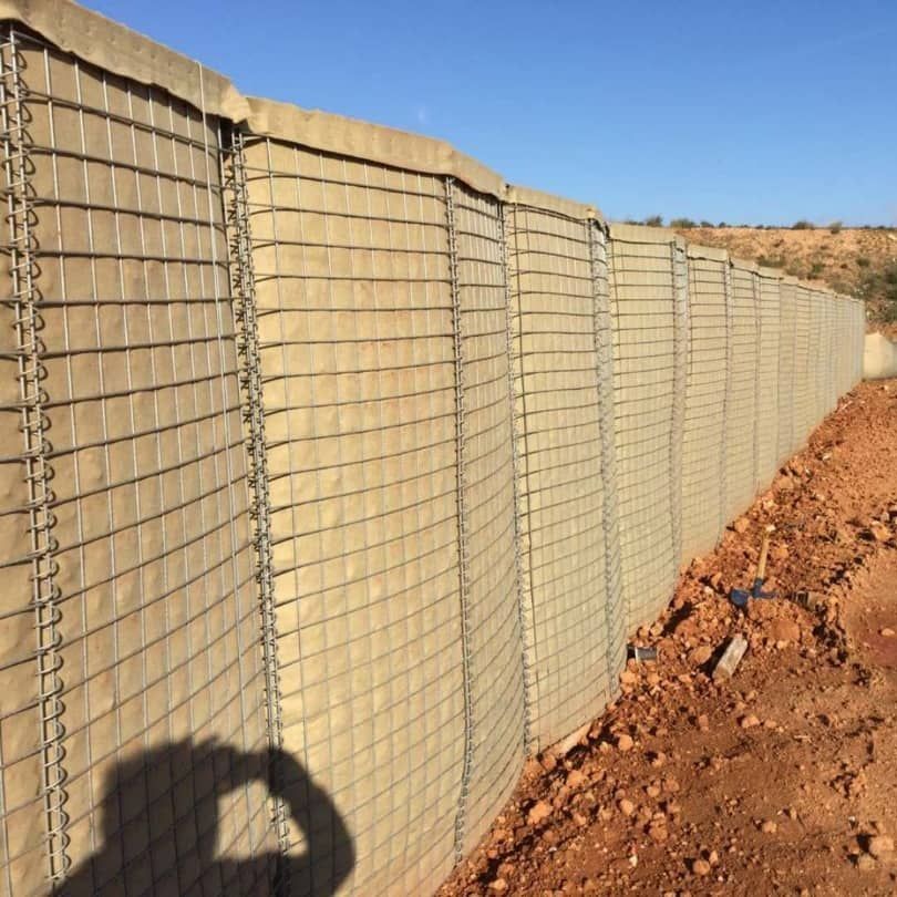 Defensive Bastion Wall Defence Sand Barrier Security Wall Sand Bags For Bastion Barrier