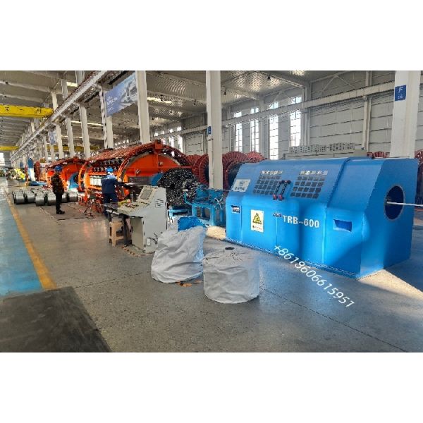 Siemens PLC/HMI Controls For Stepless Pitch Wire Shielding/Screening Machine 500/42+42