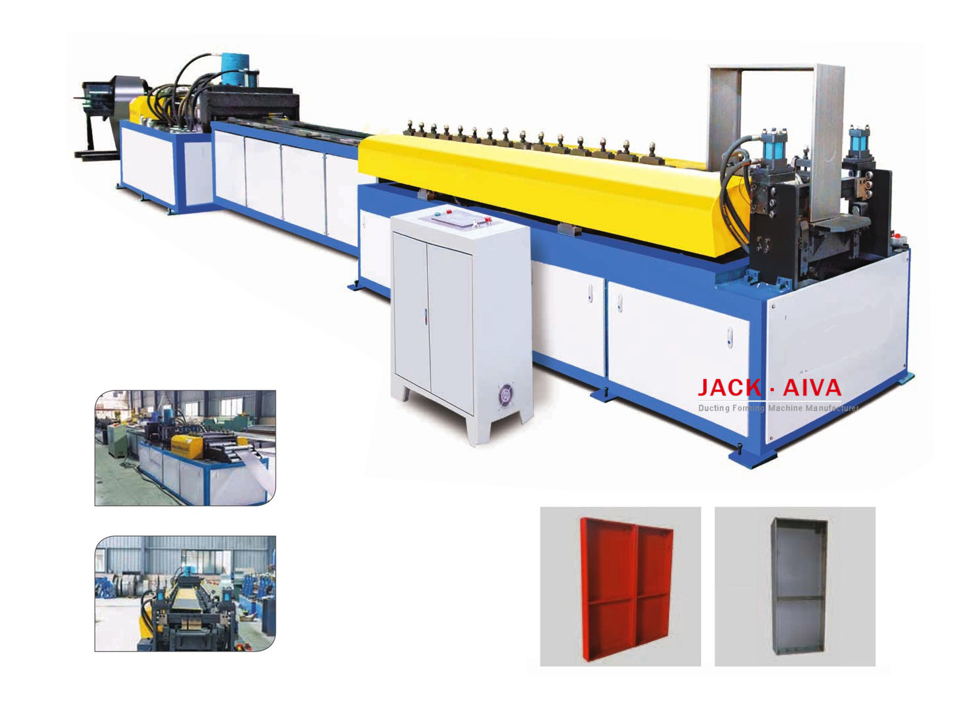 Quality Fire Hose Cabinet Frame Making Machine HVAC Duct Machine for sale