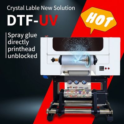 Roll UV DTF Printer Automatic Lamination 30cm A3 Sticker Transfer Machine